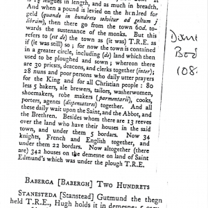 01 Domesday translated