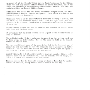 07 Suffolk Records Office