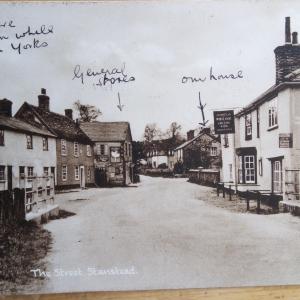 Lower Street East to West with notations